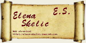 Elena Skelić vizit kartica